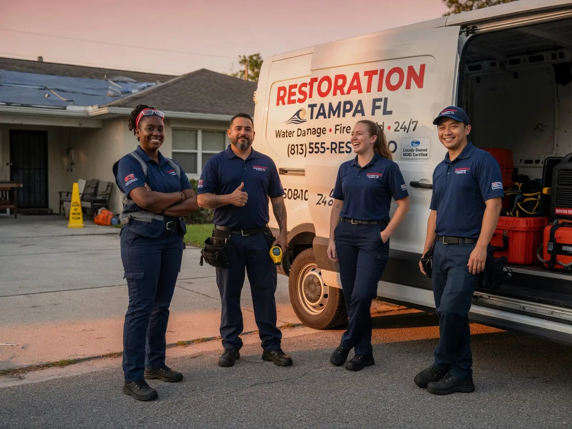 Water Damage Restoration company in Cherry Point, NC